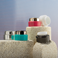 Mini pot en plastique vide 5g pour cosmétiques, vernis à ongles, gel UV, gel de modelage pour nail art et emballage de gel constructeur