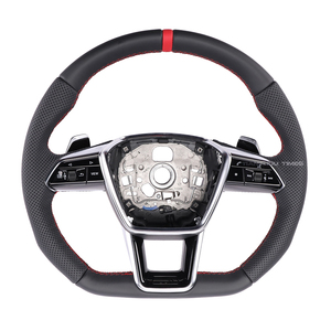 Paddle Shift C8 Multi-Bouton M Sport Volant Sport en cuir LED Compatible avec audi C8 A6 S6 RS6 A7 S7 RS7 A8 S8 Q7 Q8 - Product Image 2