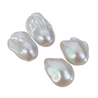 Perles d'eau douce naturelles Edison baroques de grande taille 5A, paires de perles lâches, idéales pour la fabrication de boucles d'oreilles DIY et la production de bijoux en gros