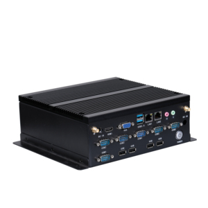 ELSKY QM9700H PC industrial Core <span class=keywords><strong>I7</strong></span> 7gen Mini computadora sin ventilador 6COM 2 * DDR3 2LAN 6COM 1 * MSATA 2USB3.0 6USB2.0 1 * VGA IPC6100 - Product Image 4