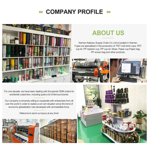 Biểu tượng tùy chỉnh 16oz 24oz cấp thực phẩm PP nhựa dùng một lần trà sữa cup với nắp - Product Image 5