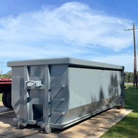 Offre Spéciale : Conteneurs de Collecte de Déchets de Construction de 15,40 Yards Cubiques, Type Hook Lift, avec un Service Optimal