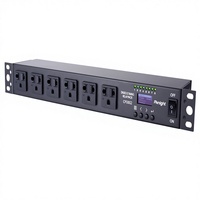 Pknight CP0802 Secuenciador de Energía Programable de 8 Salidas DMX512 RDM RS485 20A, Paquete de Relés Inteligentes OLED 90-240V para Iluminación de Escenario, 1 Año de Garantía