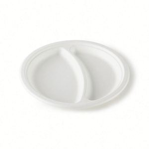 Vaisselle en bioplastique Hangzhou – Assiettes jetables biodégradables en bagasse de canne à sucre, vente en gros - Product Image 1