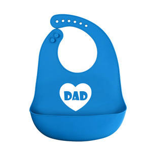 <strong>Baby</strong> Eating Bib Cartoon Silica Gel Waterproof Super Soft Portable Anti-Dirt Children's Bib - Product Image 5