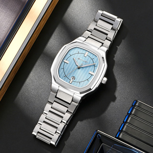 Reloj SKMEI 9388 de Cuarzo Analógico de Lujo para Hombre, Cuadrado, de Acero Inoxidable, con Fecha Automática, Luminoso, Resistente al Agua, Clásico y a la Moda - Product Image 3