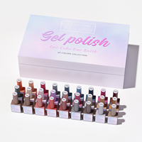 Nouveau Kit de Vernis à Ongles Gel UV Soak-Off OEM ODM 2026 – 60 Couleurs Haute Pigmentation, Logo Personnalisé, Sans HEMA, Idéal Salons de Beauté