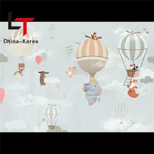 Longtime Boys <span class=keywords><strong>Lovely</strong></span> lindo papel tapiz 3D de dibujos animados - Product Image 2