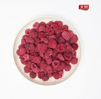100% Natuurlijke Gedroogde Frambozenchips Originele Smaak Knapperig Gezonde Snack voor Bakken, Ontbijtgranen, Yoghurt Topping