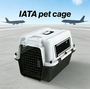 Fabrication sur mesure de <span class=keywords><strong>cages</strong></span> vétérinaires approuvées par les compagnies aériennes, cage de transport IATA pour chiens et chats de grande taille pour les avions - Product Image 1