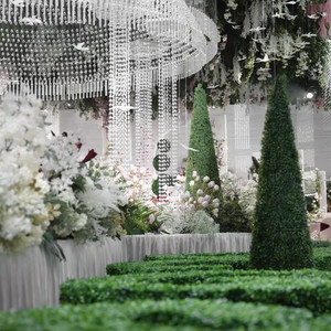 Fabbrica di Alberi Artificiali, Vendita all'Ingrosso di Cipressi Artificiali con Tronco in Fibra di Vetro per Decorazioni Interne ed Esterne - Product Image 4