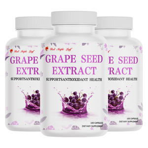 Extracto <span class=keywords><strong>de</strong></span> <span class=keywords><strong>Semilla</strong></span> <span class=keywords><strong>de</strong></span> Uva OPC <span class=keywords><strong>de</strong></span> Alta Potencia - Cápsulas <span class=keywords><strong>de</strong></span> 400 mg con 98% <span class=keywords><strong>de</strong></span> Polifenoles Estándarizados, Marca Privada y Pedidos al por Mayor Disponibles - Product Image 5