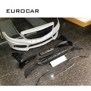 W205 Carlsson Style Body Kit passend für W205 c180 C200L C260 C300 C Klasse Front stoßstange und Kühlergrill 2019y ~