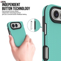 Coque de protection magnétique IDEAL Factory 2-en-1 avec recharge intégrée, anti-chute et doublure douce pour iPhone Duo