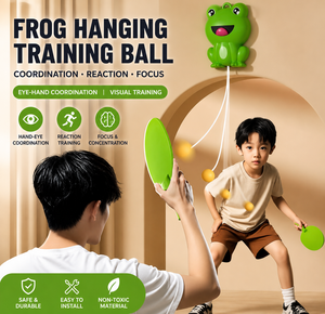 Entraîneur de tennis de table portable et durable pour enfants, écologique, à suspendre, pour l'intérieur, jouet de <span class=keywords><strong>ping</strong></span>-<span class=keywords><strong>pong</strong></span> parent-enfant, couleur et <span class=keywords><strong>logo</strong></span> personnalisables - Product Image 3