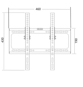 Phổ kéo dây TV Wall Mount khung cố định màn hình phẳng LCD LED TVS cấu hình thấp - Product Image 6