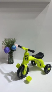 Triciclo <span class=keywords><strong>para</strong></span> Niños, Bicicleta de Equilibrio <span class=keywords><strong>para</strong></span> Bebés de 2 a 4 Años, de Plástico, Antivuelco, con Música, Luces y Llantas No Inflables - Product Image 2