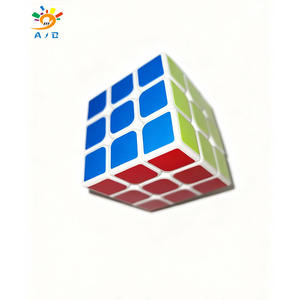 <span class=keywords><strong>Cubo</strong></span> de Competición de Velocidad AJB, Material Plástico ABS, Certificación CE y CPC, Fondo Blanco con Negro, 5.6 cm, <span class=keywords><strong>3x3</strong></span>, Pegatinas Fluorescentes, Juguetes para Niños - Product Image 4