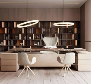 Estantería de madera sencilla y moderna, nuevo armario de almacenamiento decorativo para el hogar, escuela, Hotel, apartamento, muebles versátiles para el hogar - Product Image 1