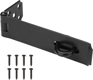 Nhiệm vụ nặng nề Cửa Khóa Hasp chốt, 1/8 "dày hơn sắt cổng Hasp chốt an toàn packlock Clasp khóa - Product Image 2