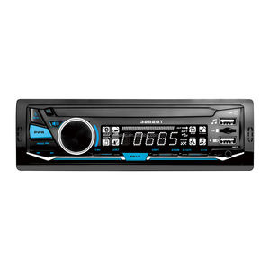 Reproductor MP3 para <span class=keywords><strong>coche</strong></span> 1DIN, autorradio estéreo en el tablero, transmisor FM, receptor auxiliar SD, USB, MMC, WMA, compatible <span class=keywords><strong>con</strong></span> reproductores MP4 para <span class=keywords><strong>coche</strong></span>, Control remoto - Product Image 5
