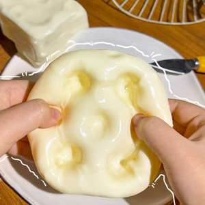 Juguete antiestrés de queso en bloque, suave, de ABS, de subida lenta, realista, para apretar, para aliviar el estrés, squishy de comida para fiestas - Product Image 2