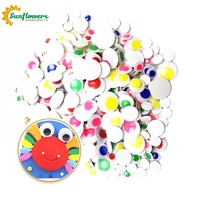 Tailles et couleurs assorties Yeux de sécurité en plastique pour bricolage Craft Doll Toy & RC Parts for Handmade Accessories