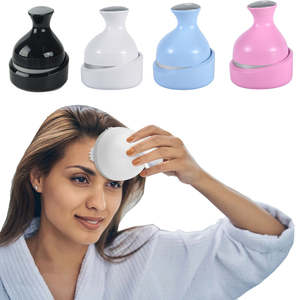 Multi-funzione godere di un massaggio per alleviare la tensione della testa impermeabile pulizia spazzola del cuoio capelluto massaggio - Product Image 3