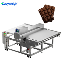 Easyweigh FMD-120 Detektor Logam Konveyor Otomatis Ultra-Lebar dari Baja Tahan Karat dengan Peringkat IP54 untuk Makanan Massal yang Disusun Berbaris seperti Biskuit.