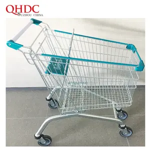 Suzhou QHDC Display China Manufaktur Roll markt Lebensmittel wagen Einkaufs wagen Löser zu verkaufen