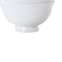 Service de vaisselle en porcelaine fine blanc pur, comprenant des bols, des assiettes et des soupières pour la maison