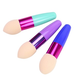Beauté du visage Pinceaux de maquillage personnalisés réutilisables Mélangeur feuilleté de maquillage <span class=keywords><strong>Pinceau</strong></span> éponge de maquillage pour fond de teint - Product Image 2