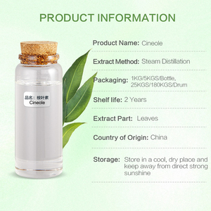 Prix de gros en vrac en vrac pur naturel feuilles d'eucalyptus extrait arôme parfum cinéole huile essentielle 99% pur 1 8 cinéole - Product Image 4