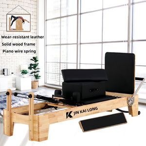 <span class=keywords><strong>YOGA</strong></span> Studio chêne bois Pilates lit réformateur Machine balançoire lit baril <span class=keywords><strong>chaise</strong></span> colonne vertébrale correcteur vente Premium Pilates réformateur Machine - Product Image 3