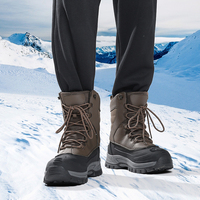 Nouvelles bottes de neige hautes pour hommes, grandes tailles 39-48, export Russie, bonne qualité, fourrées, antidérapantes, mode, OEM