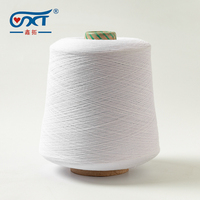 Fil de coton compact peigné 100% des années 80 pour le tricot et le tissage