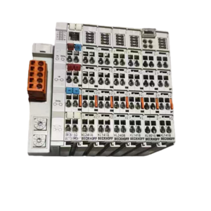 Coupleur de bus compact CANopen Mt-Beckhoff BK5150, 64 bornes (255 avec extension K-bus) 24V DC, 1Mbaud Auto Baud, IP20, Rail DIN - Product Image 1