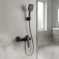 Ensemble de douche de robinet mural en laiton pour ensemble de douche de salle de bain robinet de robinet de baignoire