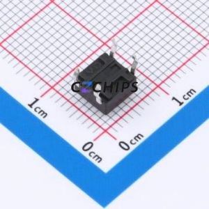TS-1095PD-A1B3-D2 Tactile Switch Through hole-4P,6x6mm Switch Single Pole Single Throw Round Button 2.5N Through Hole - Product Image 2
