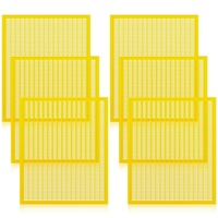 8/10-Rahmen Kunststoff-Königinnenabsperrgitter zur Trennung von Königinnen von Honigbienen in Bienenstockboxen