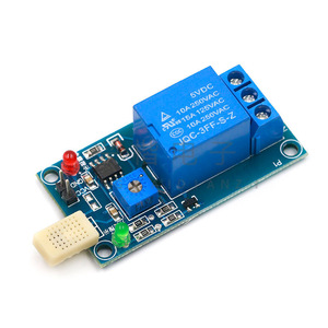 HR202 โมดูลรีเลย์ความชื้น DC 5V สวิตช์เซ็นเซอร์ควบคุมสำหรับระบบอัตโนมัติ - Product Image 1