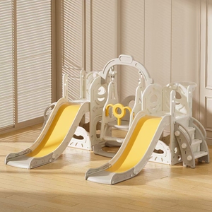 Moderno Juego de <span class=keywords><strong>Columpios</strong></span> <span class=keywords><strong>y</strong></span> Tobogán de Plástico para Niños para Interiores, Absolutamente Seguro - Product Image 6