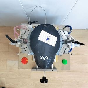 Máquina Automática para <span class=keywords><strong>Planchar</strong></span> Gorras de Béisbol Tipo Pequeño, Máquina para Bloquear Gorras, Máquina para Hacer Gorras - Product Image 4