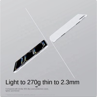 Étui en cuir intelligent pliable multi-pliages fin et léger pour Kindle Paperwhite Kobo Clara Colour 2024 2025 avec support