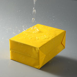 Buste Postali Personalizzate Guandu in Materiale Riciclato, Nuove Buste per Spedizioni in Rosso, Giallo, Verde e Bianco - Product Image 4