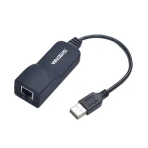 USB 2.0 כדי Gigabit Ethernet מתאם תואם עם Windows ו-mac OS