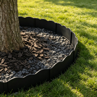 Grass Retaining Wall, Partition Board, Tree Ring, Flower Root Barrier, Grass and Stone Isolation Strip, Landscaping Border