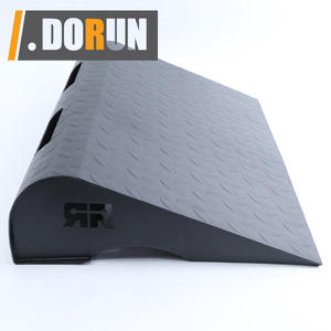 DorunFit <span class=keywords><strong>DR</strong></span>-SWB002B Çelik Geniş Squat Kama Bloğu Kaymaz Squat Rampası Deadlift Baldır Germe Tahtası Eğimli Tahta Dayanıklı - Product Image 2