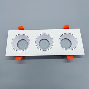 Support de cadre <span class=keywords><strong>Gu10</strong></span> Module Mr16 Cadre de montage avec découpe Projecteur Mr16 sans cadre <span class=keywords><strong>75</strong></span> mm Downlight LED encastré réglable - Product Image 5