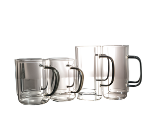 Taza de bebida de vidrio de borosilicato alto OEM con mango resistente al calor MOQ bajo para envío global - Product Image 4